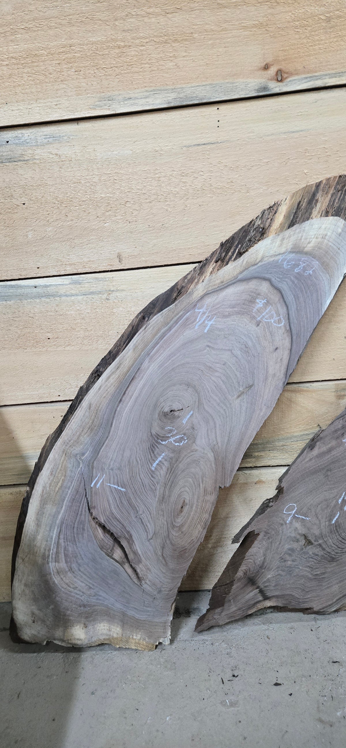 1682 Walnut 3-Piece DIY Wood Bundle, view 3
