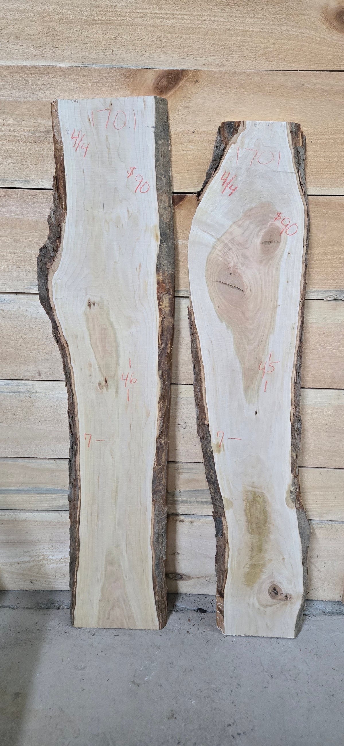 1701 Cherry 2-Piece DIY Wood Bundle, view 1