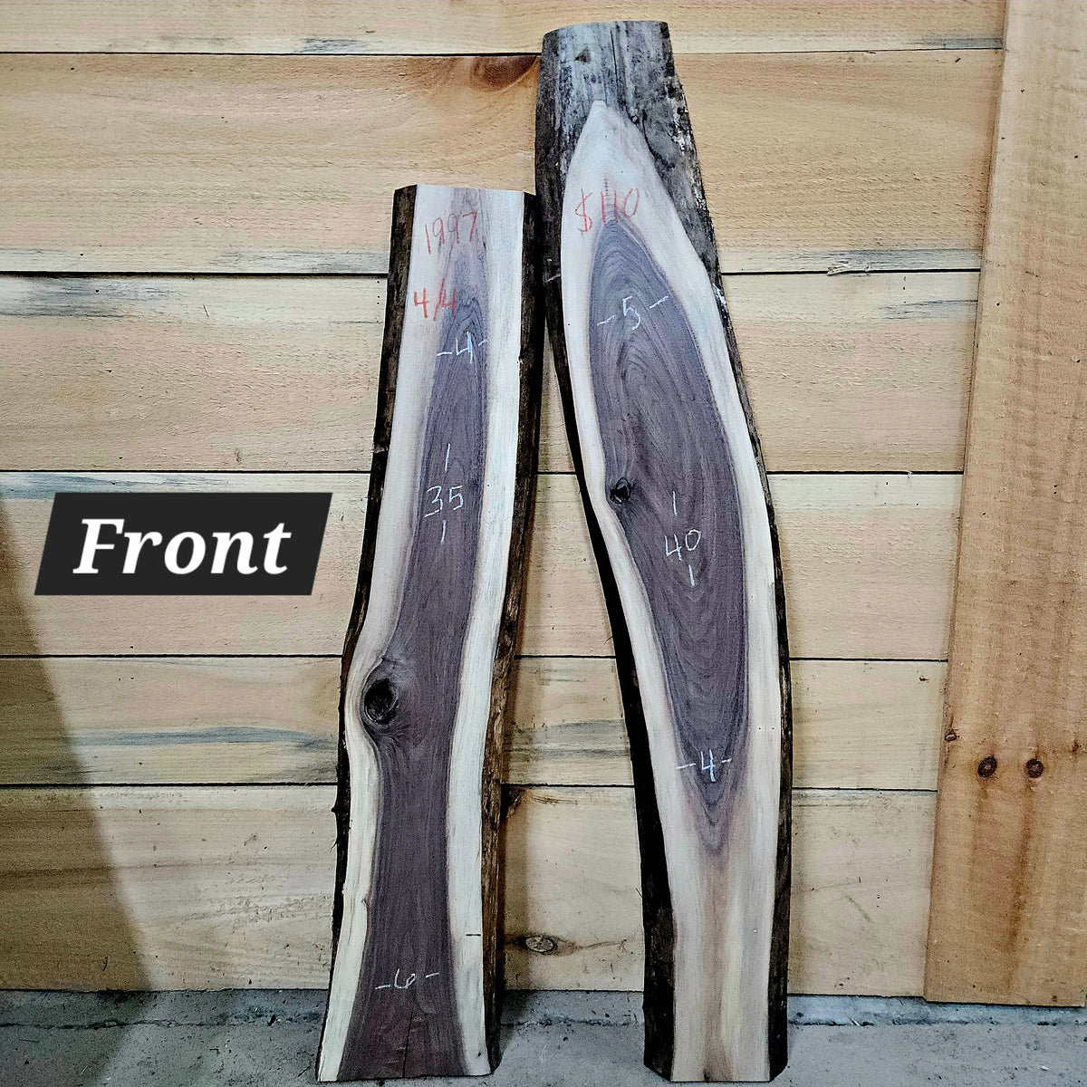 1997 Walnut 2-Piece DIY Wood Bundle