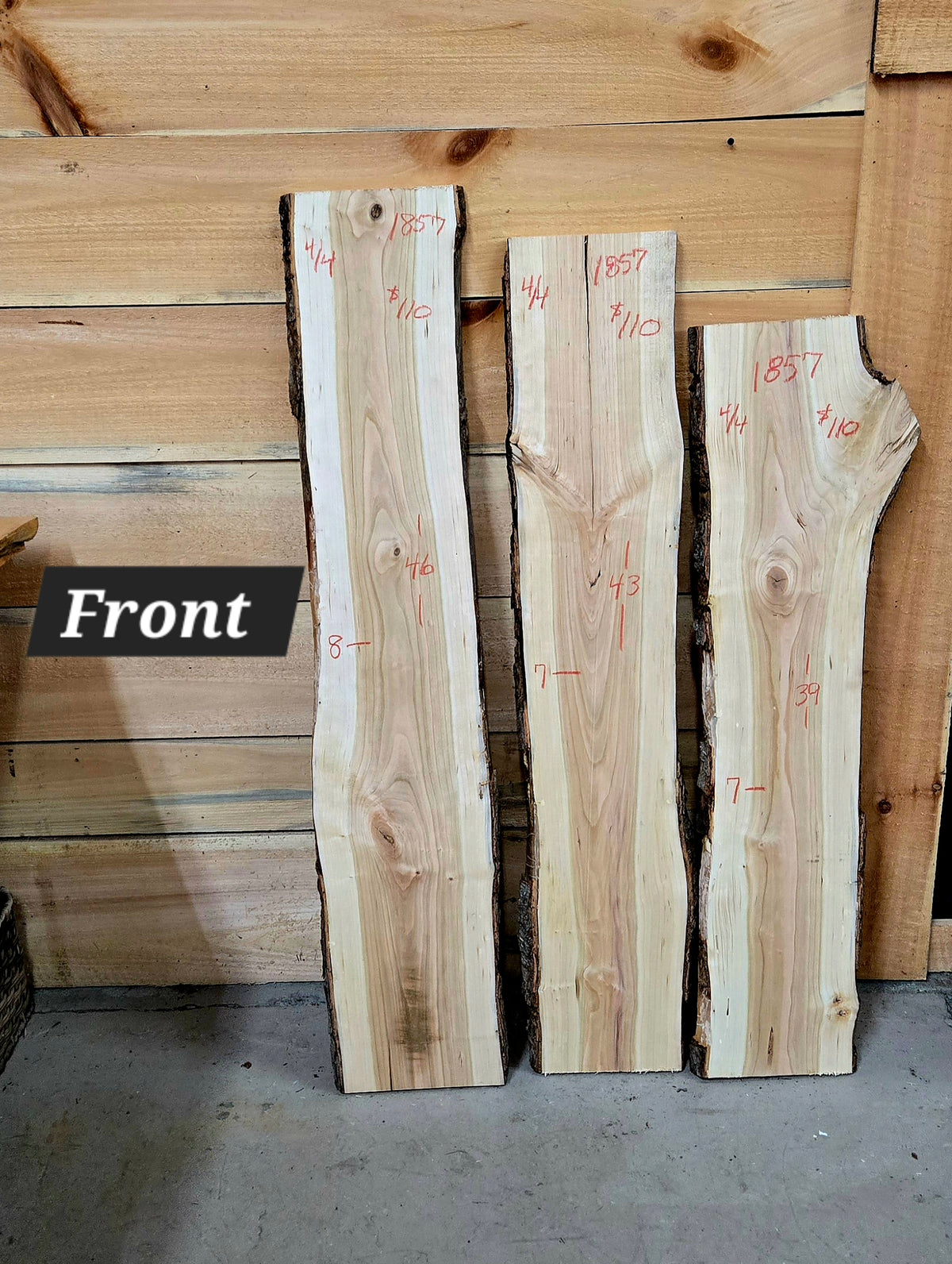 1857 Cherry 3-Piece DIY Wood Bundle, view 1