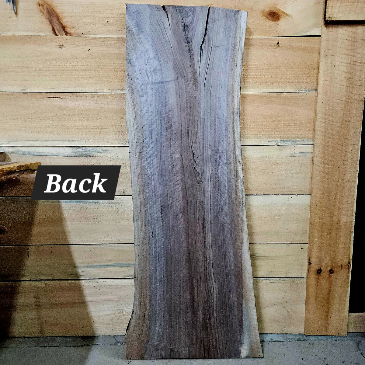 1953 Walnut Live Edge Slab – 52" × 15" × 8/4"