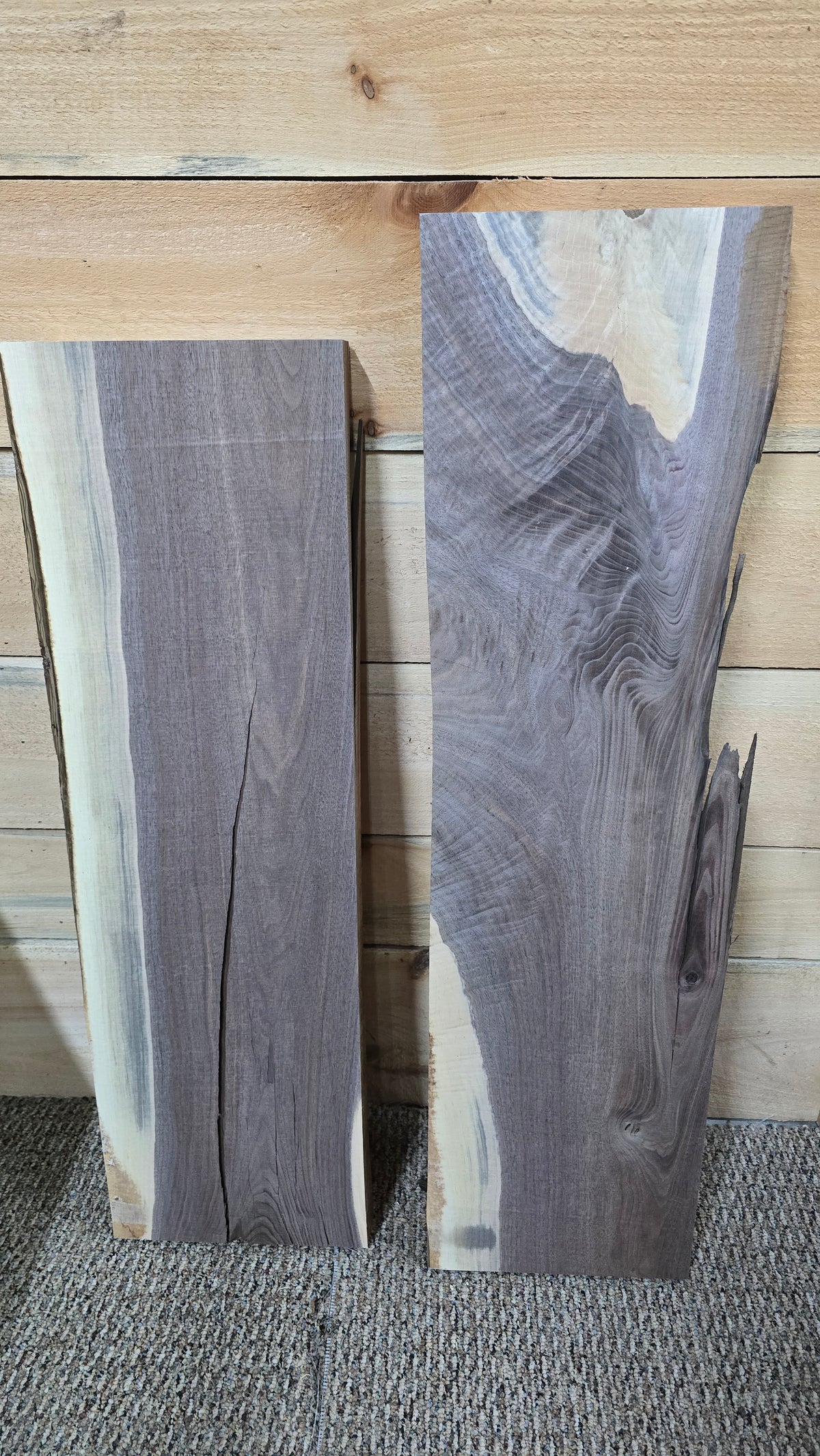 1500 Walnut 2-Piece DIY Wood Bundle, view 2