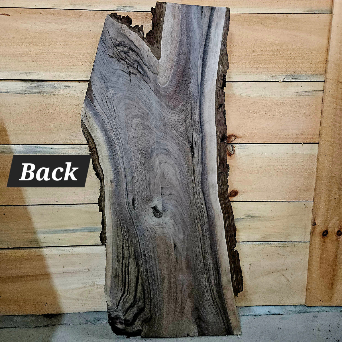 1945 Walnut Live Edge Slab – 40" × 12" × 8/4"
