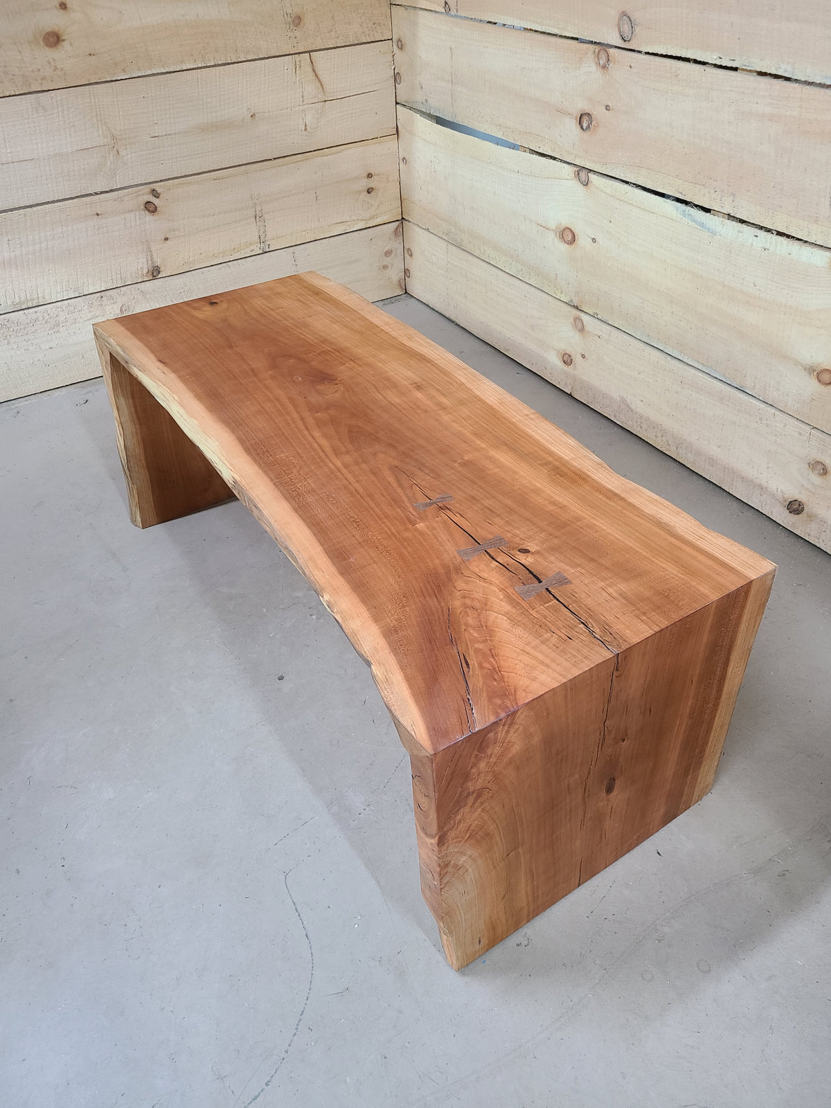 Cherry Waterfall Coffee Table, view 1