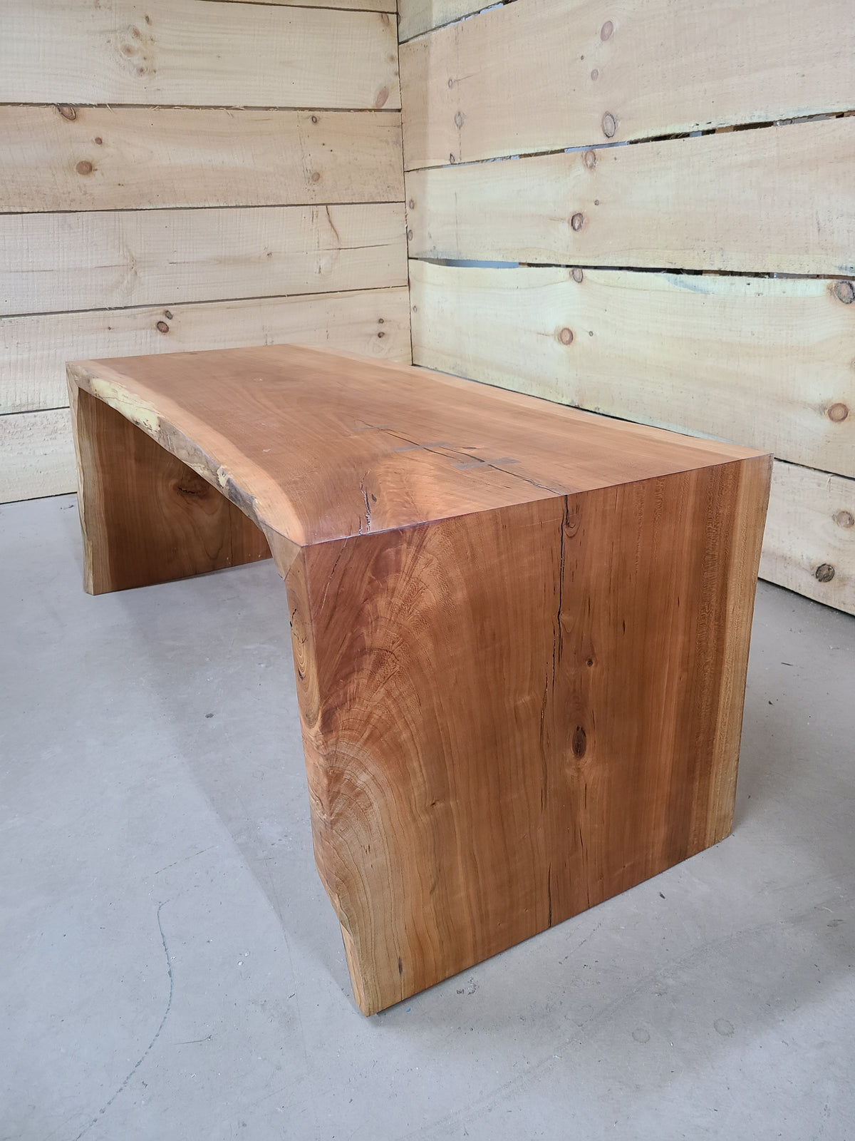 Cherry Waterfall Coffee Table, view 2