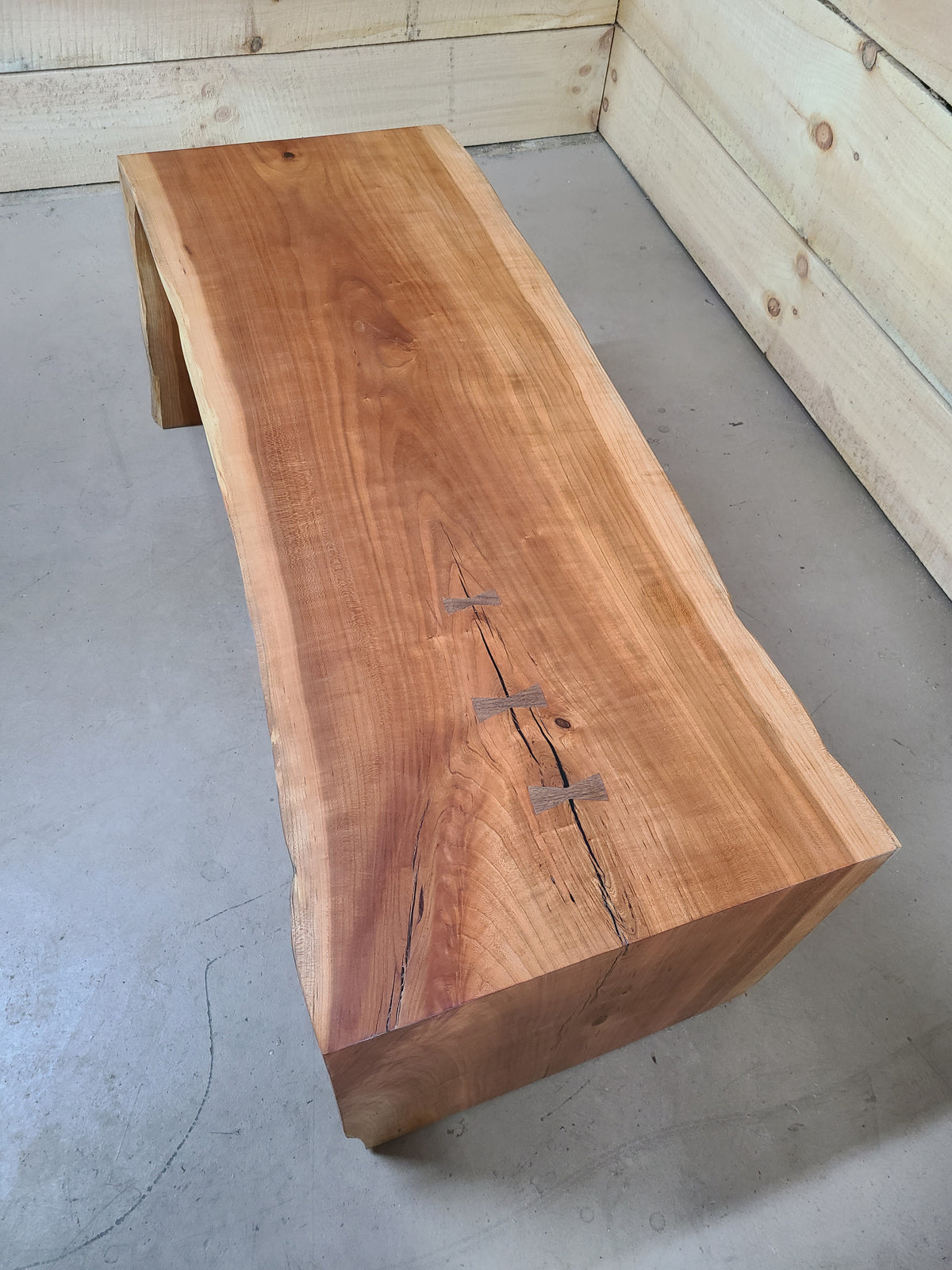 Cherry Waterfall Coffee Table, view 3
